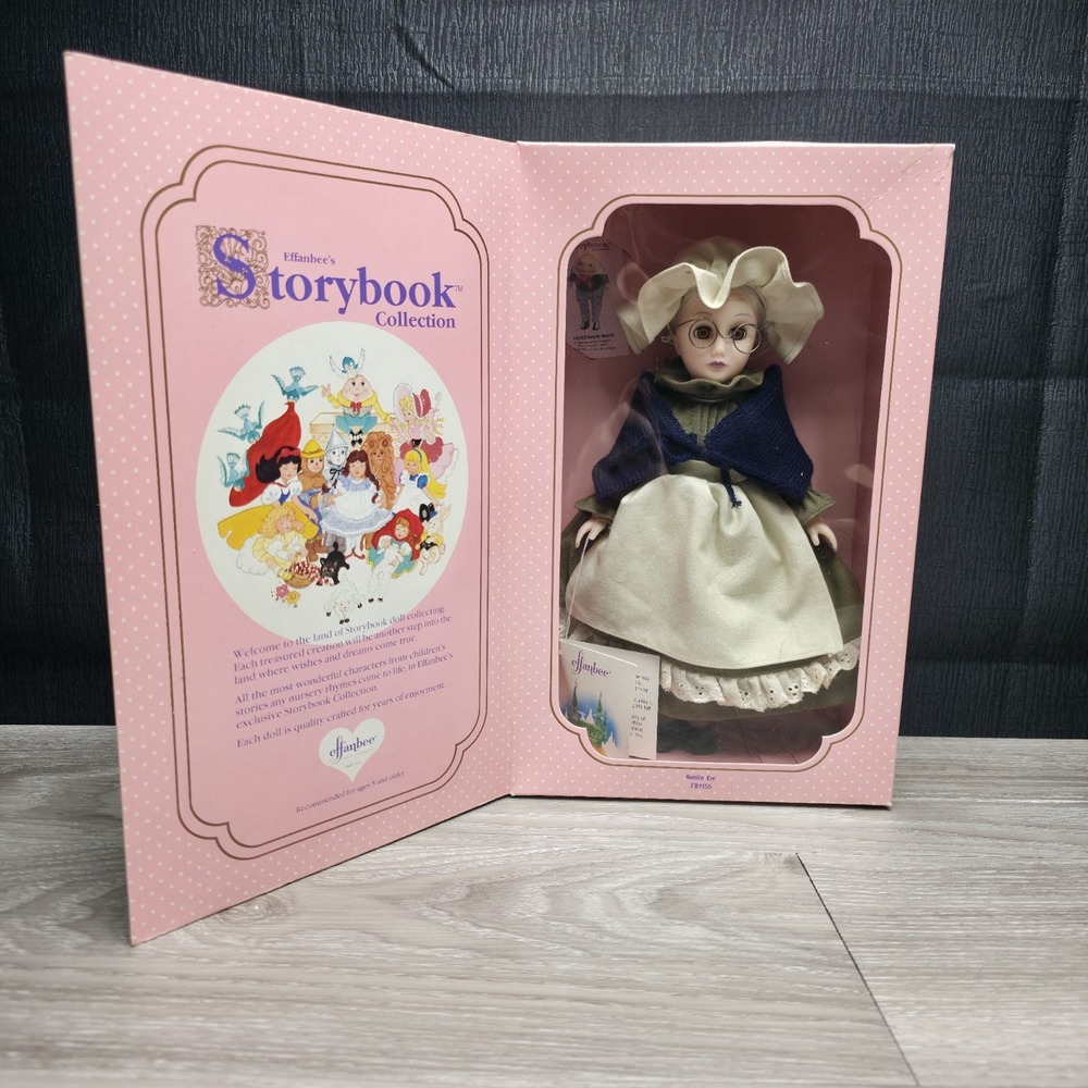 1989 WIZARD OF OZ‎ AUNTIE EM - EFFANBEE STORYBOOK COLLECTION DOLL 11" FB1155